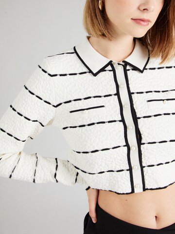 millane Knit cardigan in White