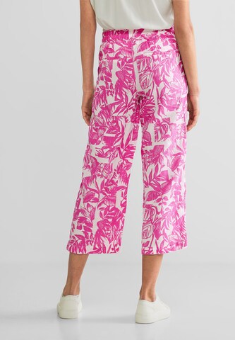 STREET ONE Wide Leg Hose in Pink