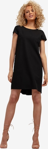 Robe TESSITA en noir : devant