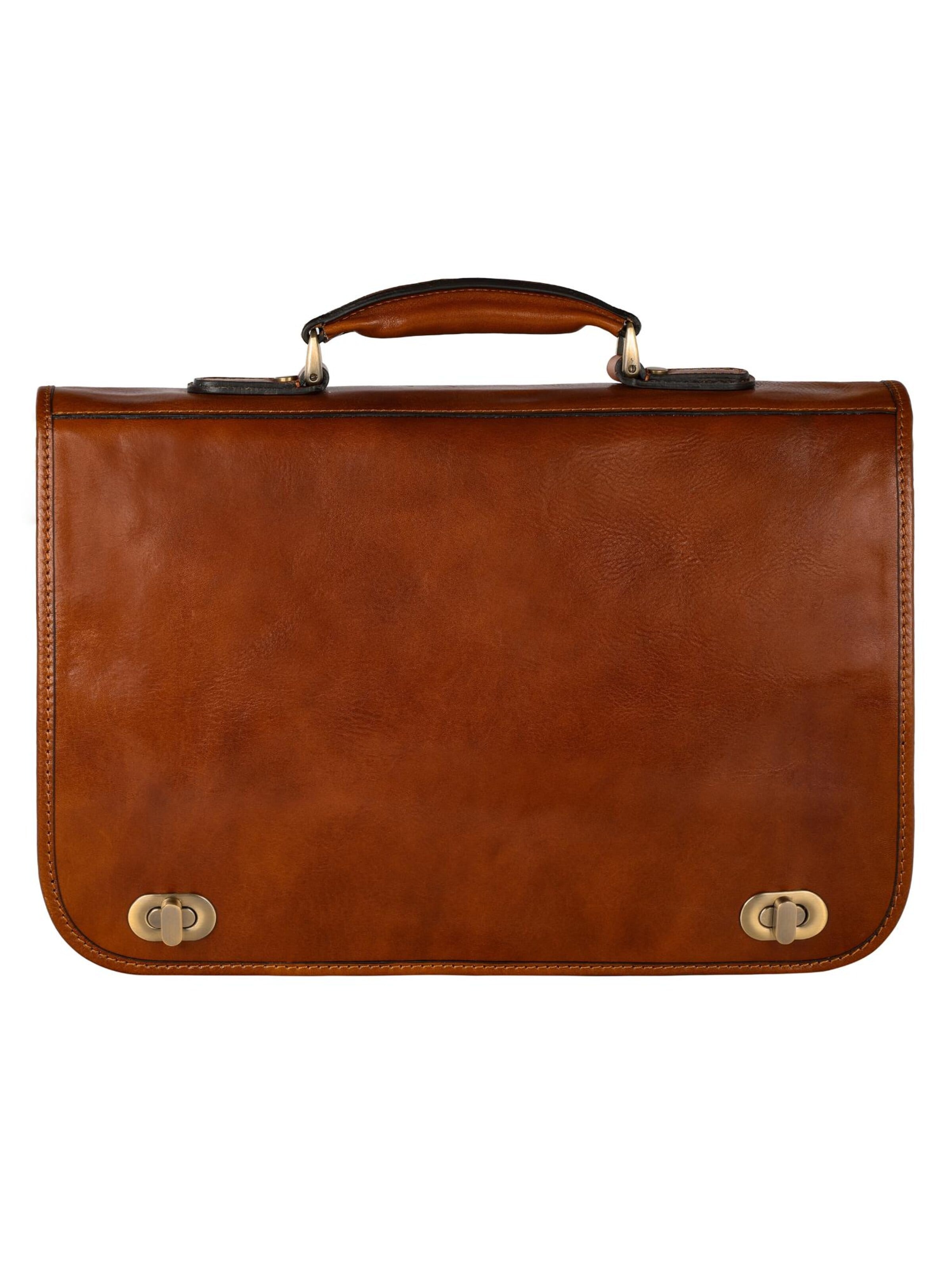 Time Resistance Briefcase 'Illusions' in Brown