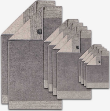 Asciugamano di Cawö in grigio: frontale