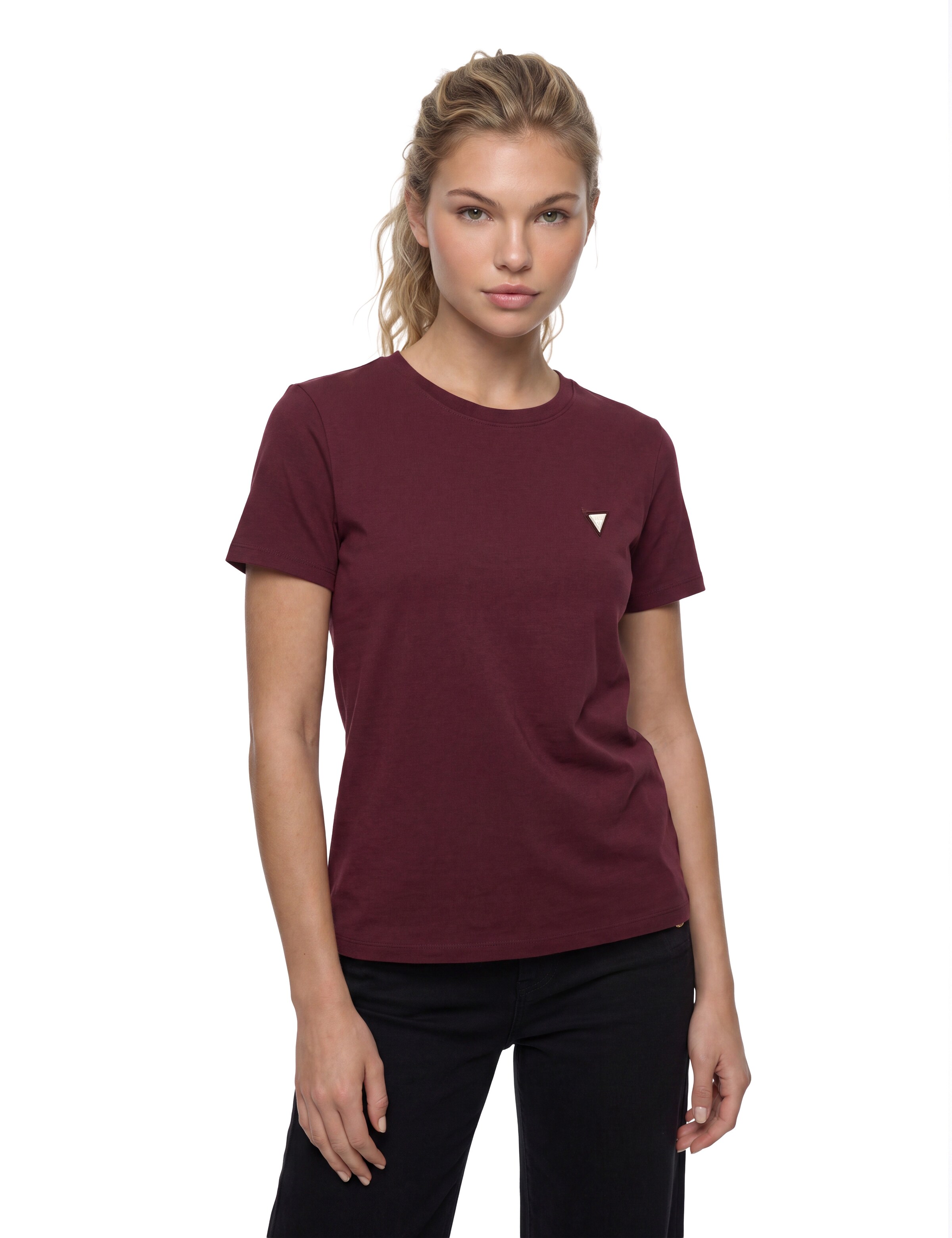 GUESS Shirt 'Colette' in Red: front
