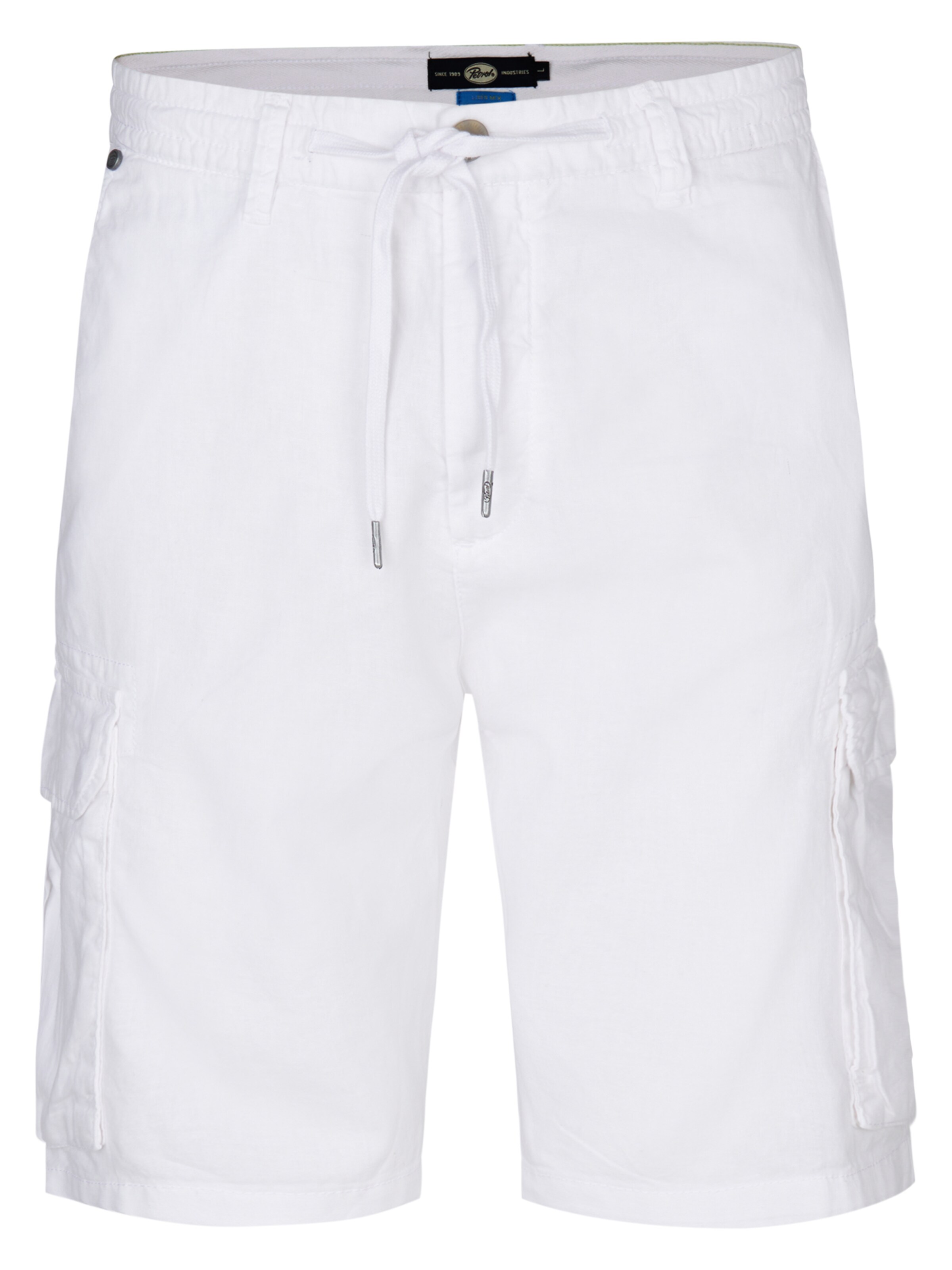 Pantalon cargo 'Seagrapewalk' Petrol Industries en blanc : devant