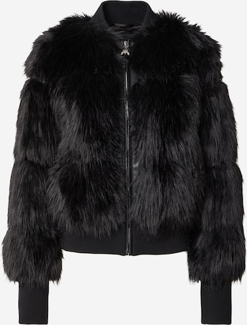 PATRIZIA PEPE Winter Jacket in Black: front