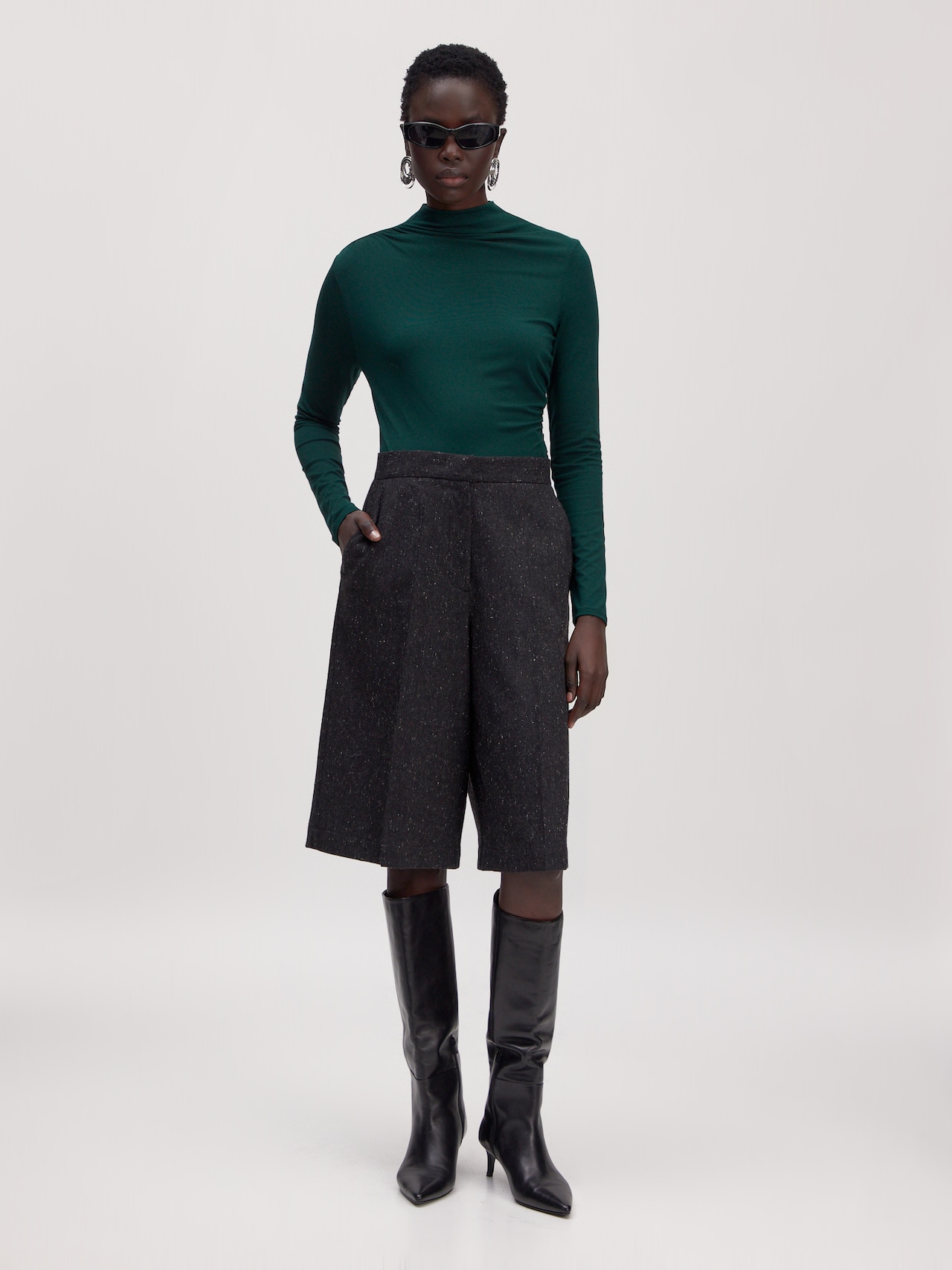 EDITED Producten Shirt 'Faye' Groen