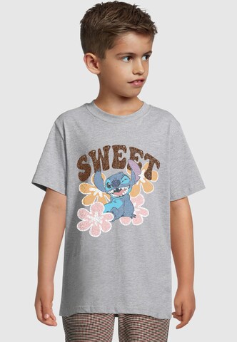 Maglietta 'Lilo And Stitch - Sweet 2.0' di ABSOLUTE CULT in grigio: frontale