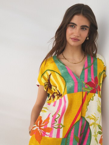 Robe d’été Next en jaune