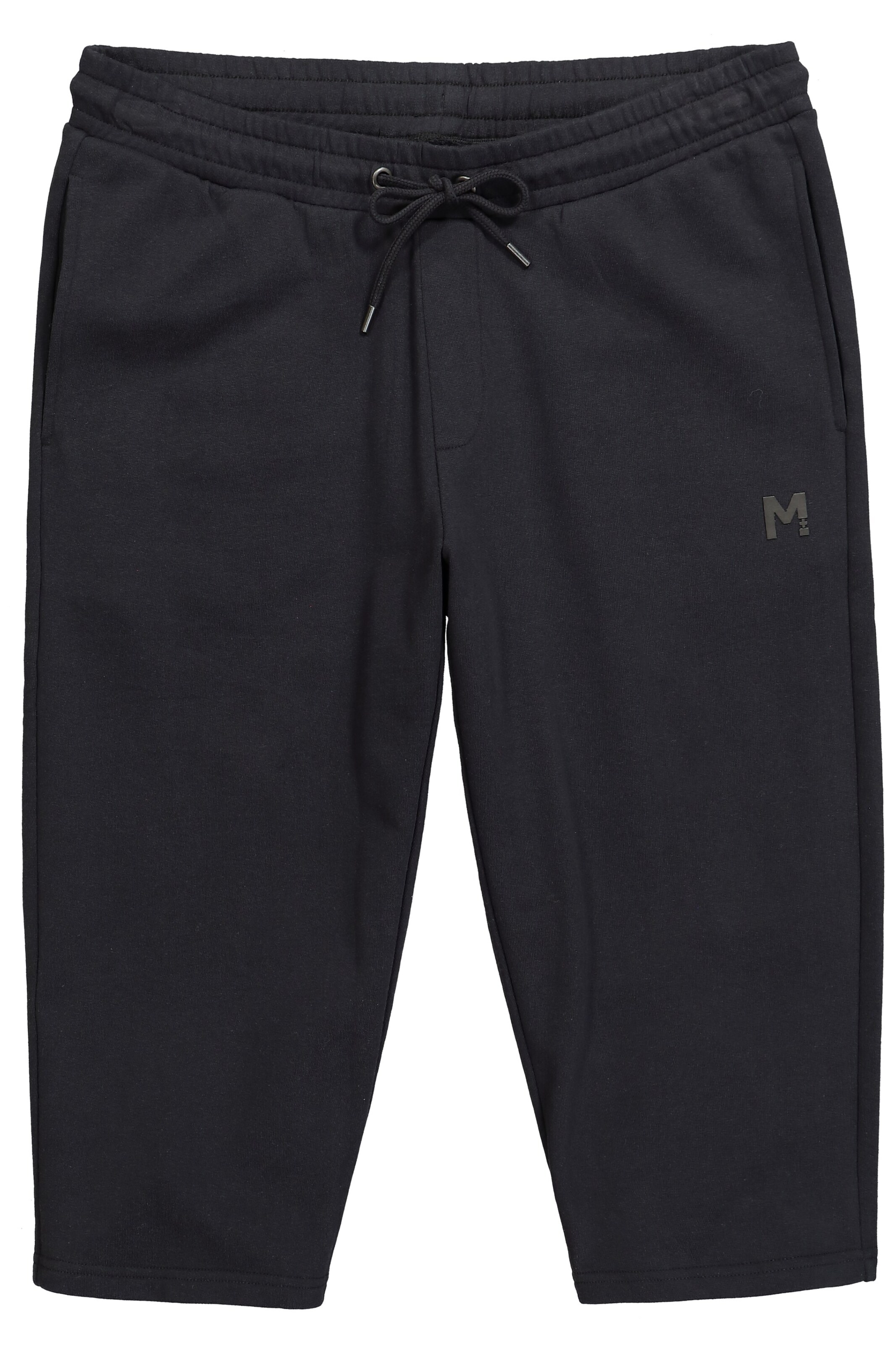Men Plus Pants in Black: front