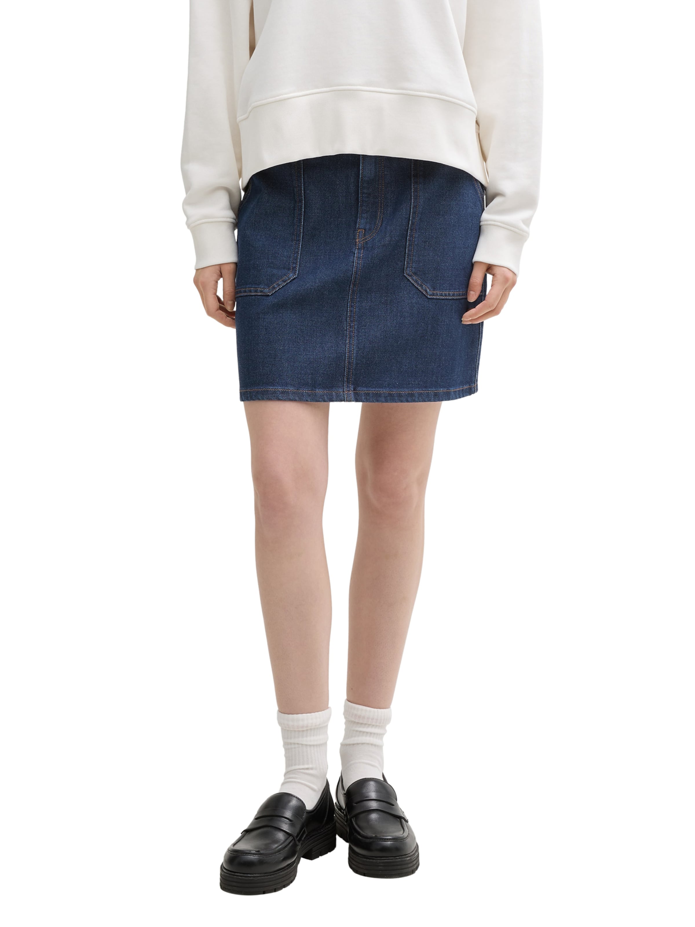 TOM TAILOR DENIM Hame värissä sininen: etupuoli