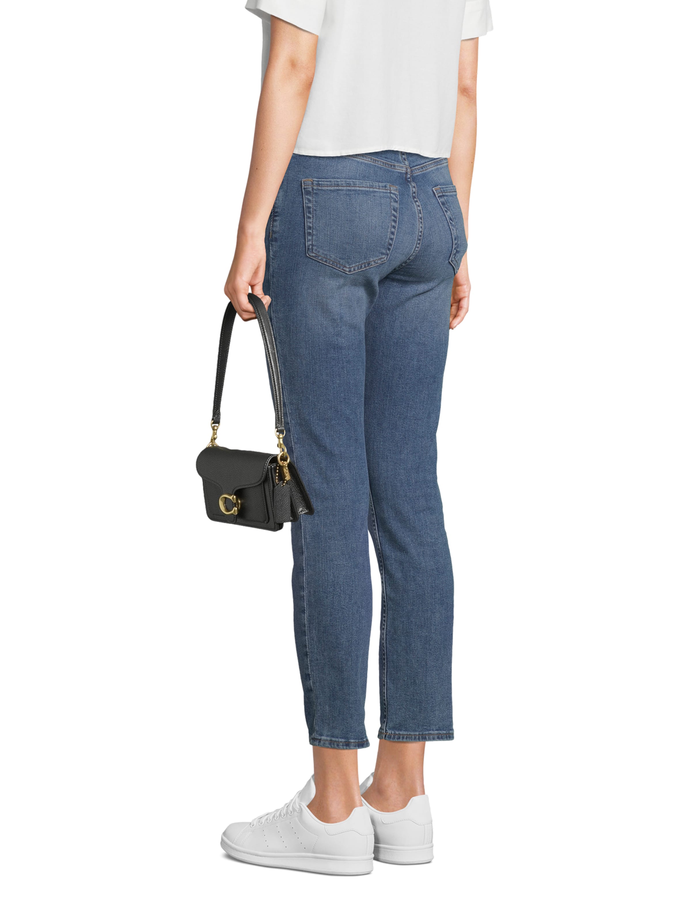 Borsa a spalla 'Tabby' di COACH in nero