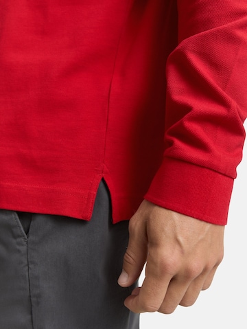 TOM TAILOR Poloshirt in Rot