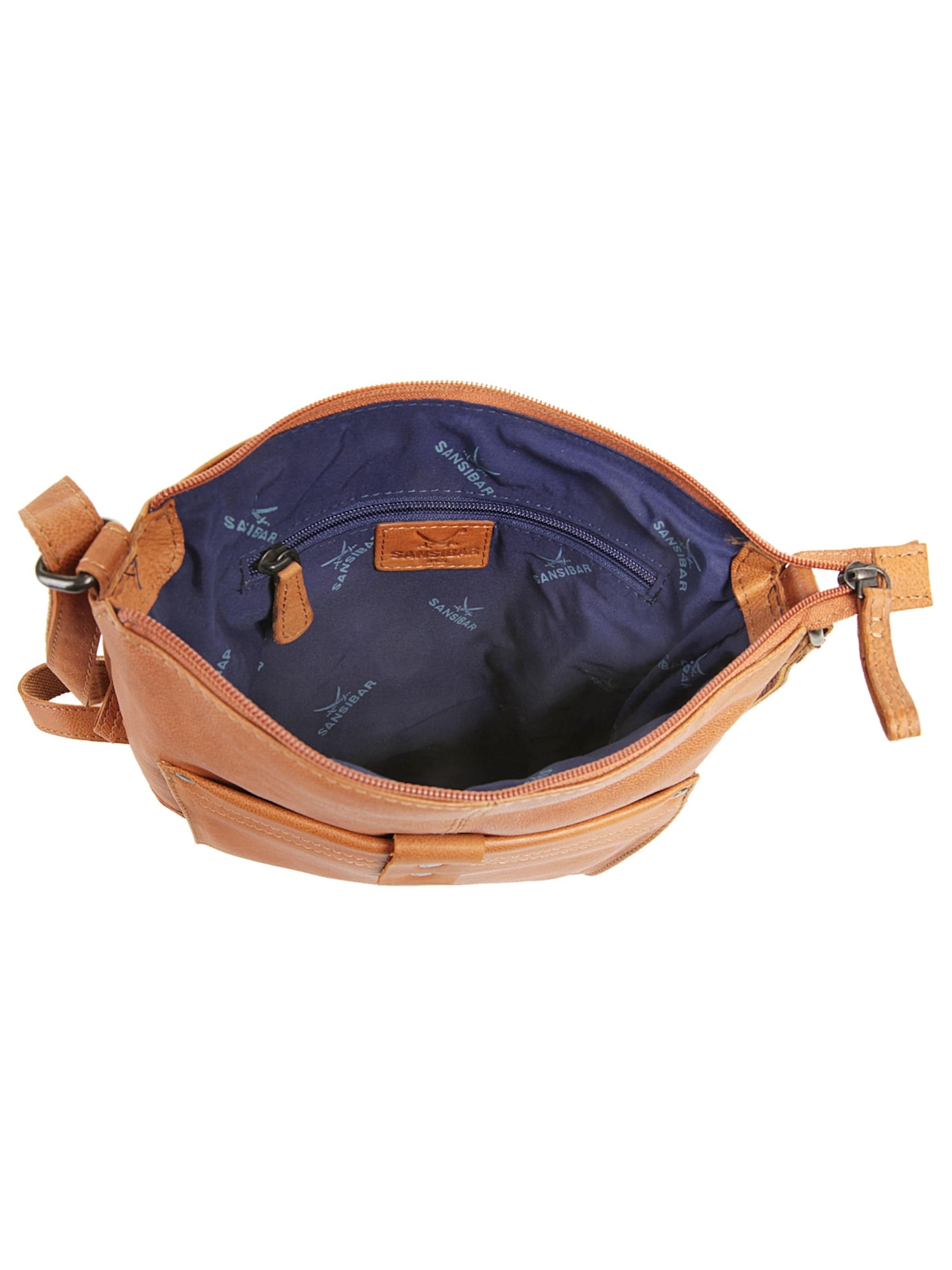 SANSIBAR Crossbody Bag in Brown