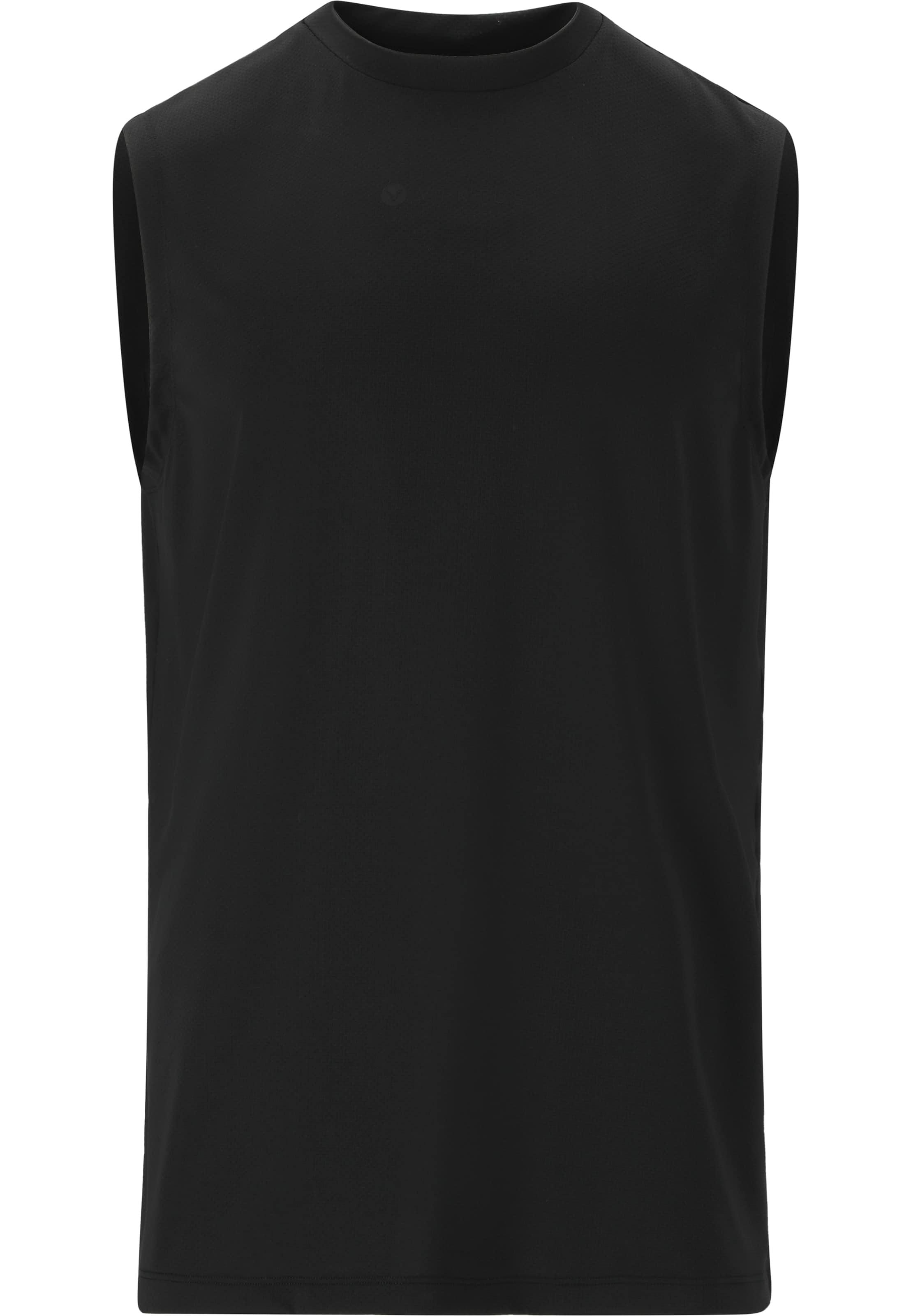 Virtus Muskelshirt 'Roger' in Schwarz: Vorderseite