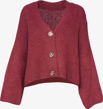 Cardigan oversize 'JOJO' Seasons of April en rouge : devant