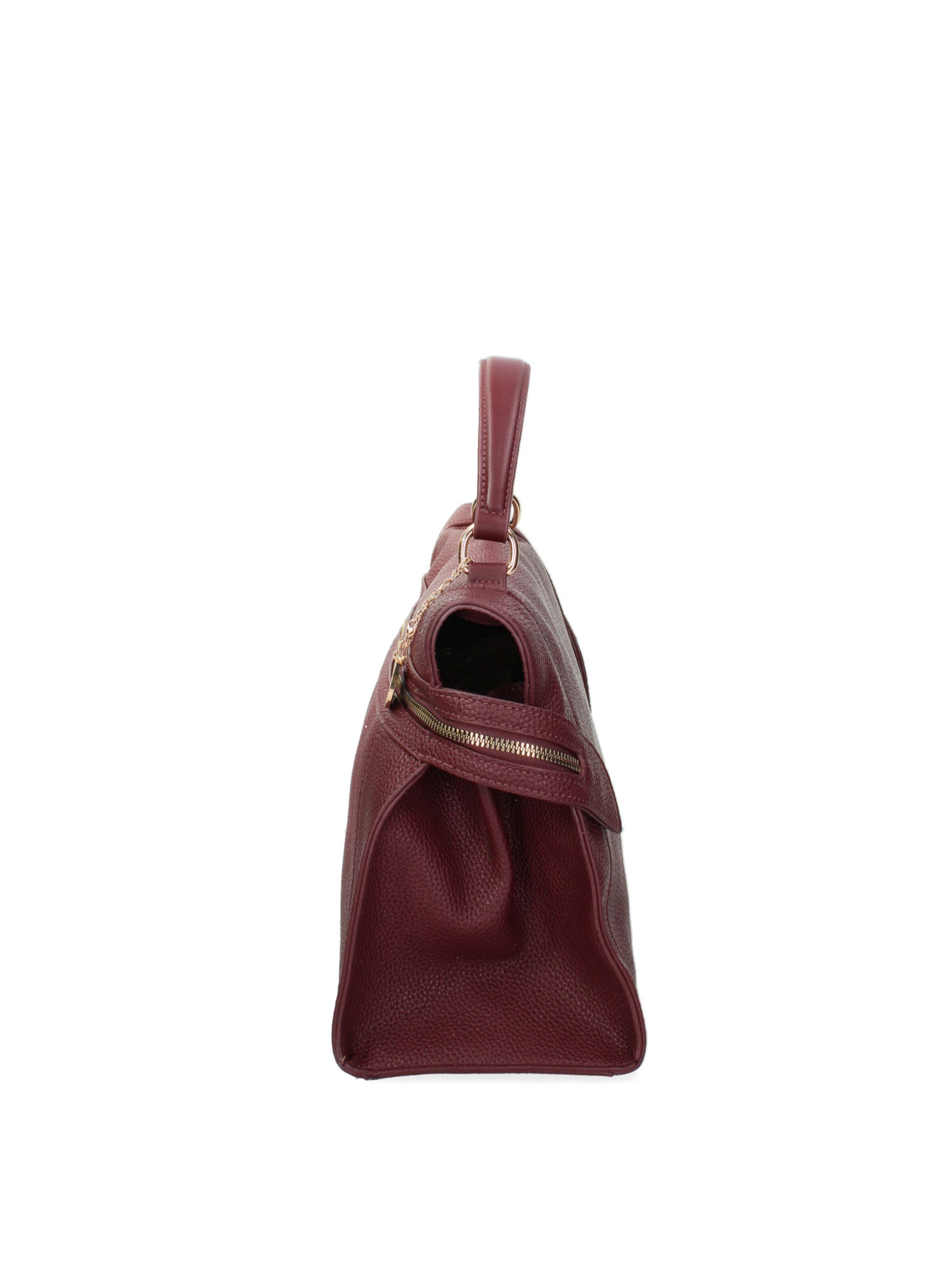 Borsa a mano 'Borsa a Mano Donna Ecopelle - Zip e Tracolla Rimovibile' di Diana&Co. in rosso