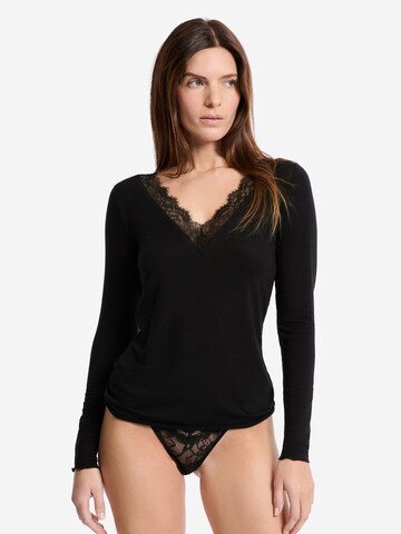 Maglietta intima di ETAM in nero: frontale