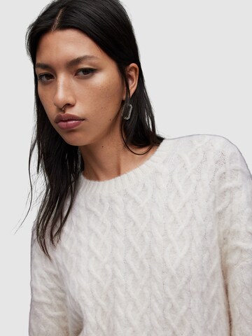 AllSaints Sweter 'SIRIUS' w kolorze biały