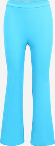 River Island Petite Flared Broek in Blauw: voorkant