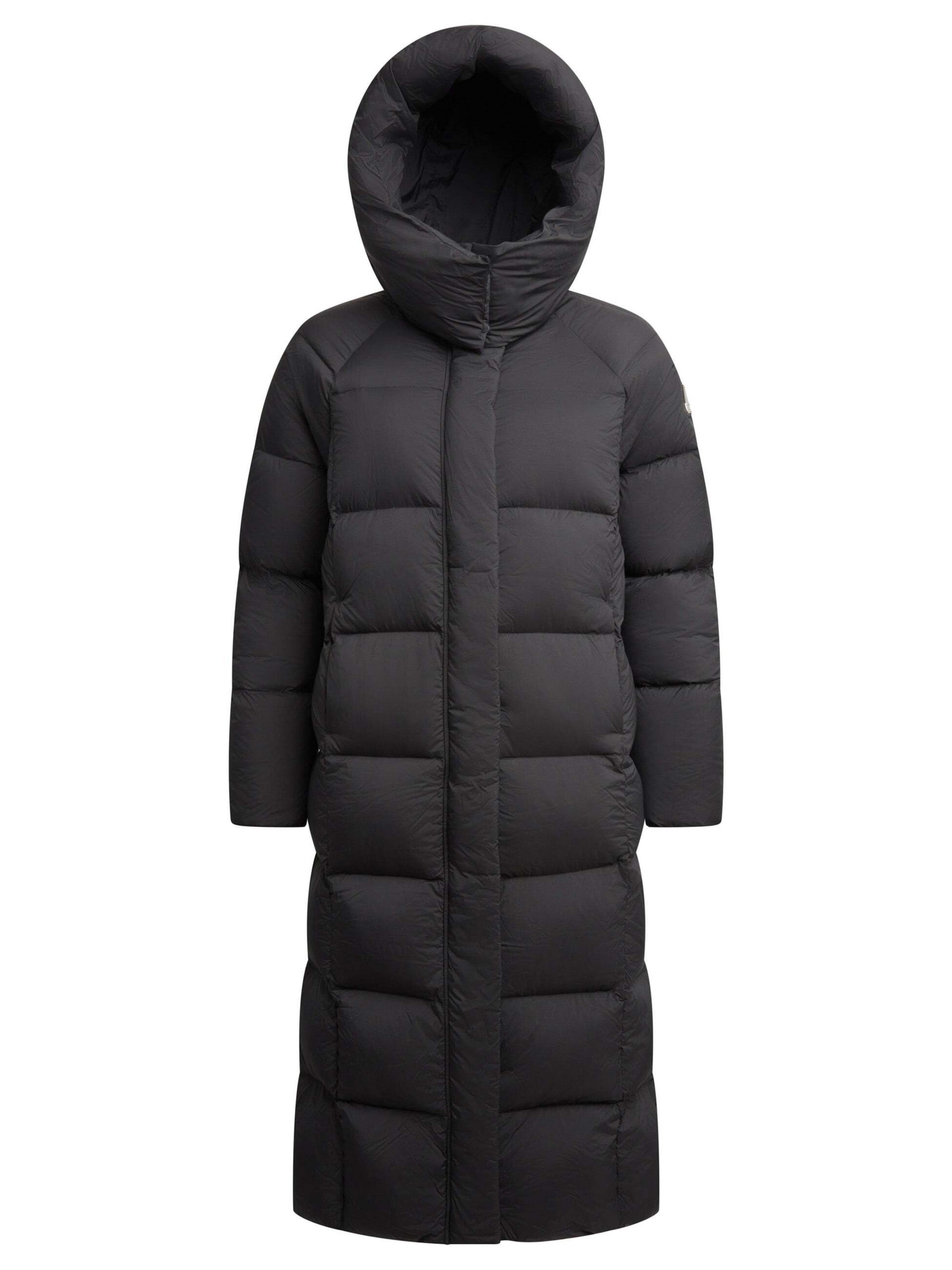 Veste outdoor ' Winter Puffer Ultra Lang ' JACK1T en noir : devant