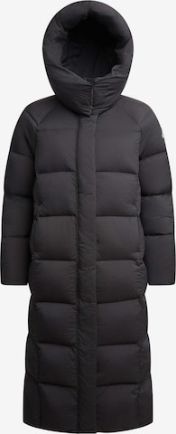Veste outdoor ' Winter Puffer Ultra Lang ' JACK1T en noir : devant