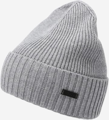 Bonnet 'Fati' BOSS en gris : devant