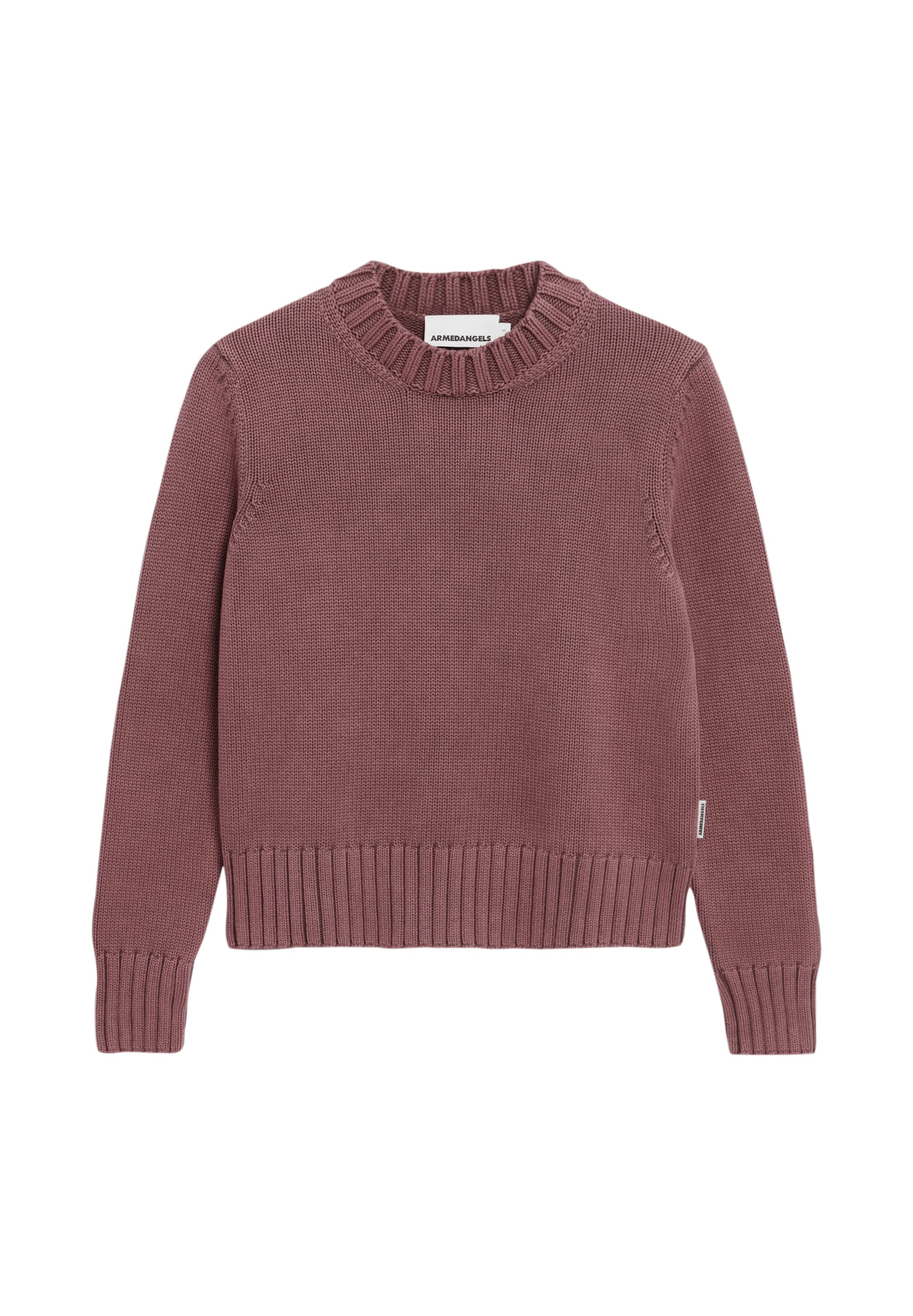 ARMEDANGELS Strickpullover AMALIAAS GMT DYE in Lila: Vorderseite