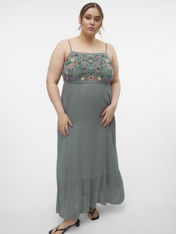 Vero Moda Curve Dress 'SINA' in Green