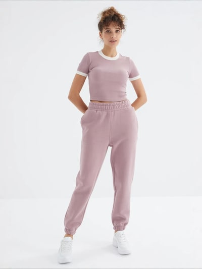 Tommy Life Sports trousers 'Jogginghose' in S in Mauve, Item view