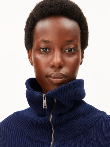 ARMEDANGELS Knit cardigan 'Vanise' in Blue: front