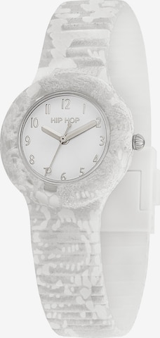 Hip Hop Analoog horloge 'Lace' in Wit: voorkant