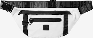 CAMP DAVID Fanny Pack in White: front