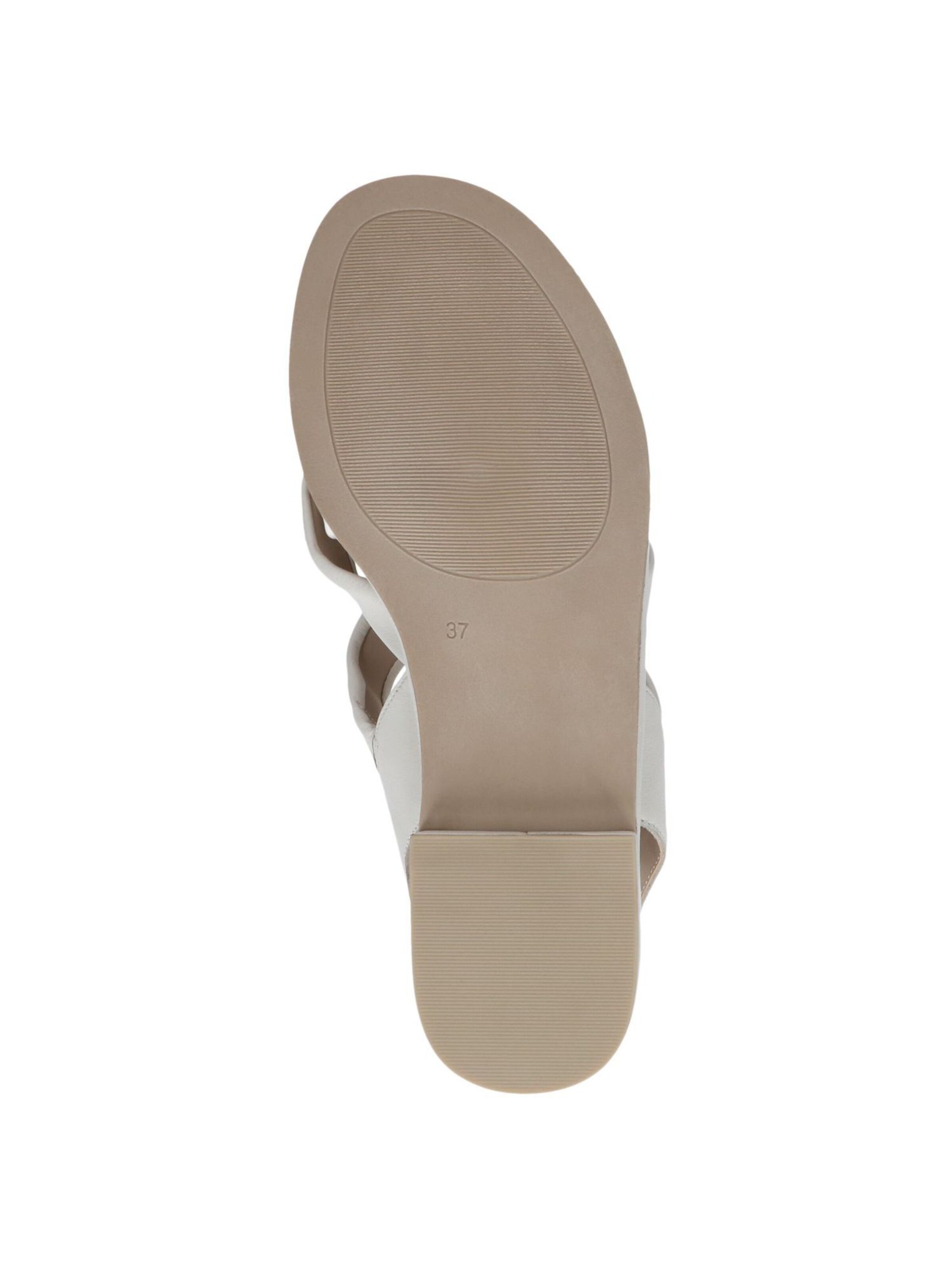 CAPRICE - Sandália em branco