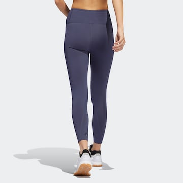 ADIDAS SPORTSWEAR Skinny Workout Pants in Purple