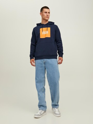 JACK & JONES Sweatshirt 'JJLock' in Blau