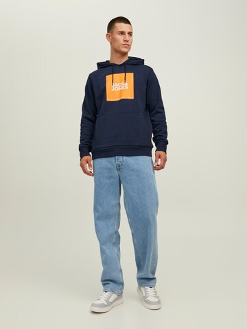 JACK & JONES - Sweatshirt 'Lock' em azul