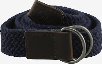 s.Oliver Gürtel One Size in Blau: Vorderseite