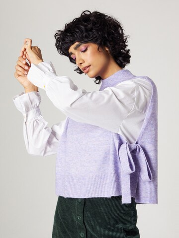 florence by mills exclusive for ABOUT YOU - Pullover 'Meadow' em roxo