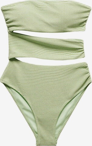 MANGO TEEN Swimsuit 'lima' in Green: front