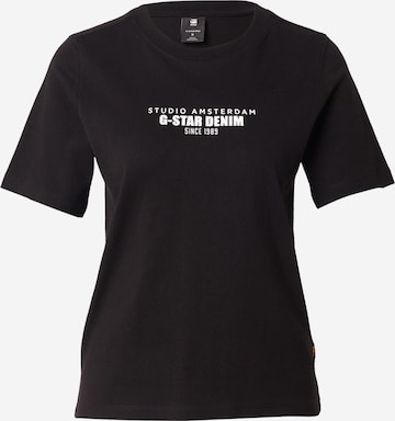 juoda G-STAR Marškinėliai: priekis