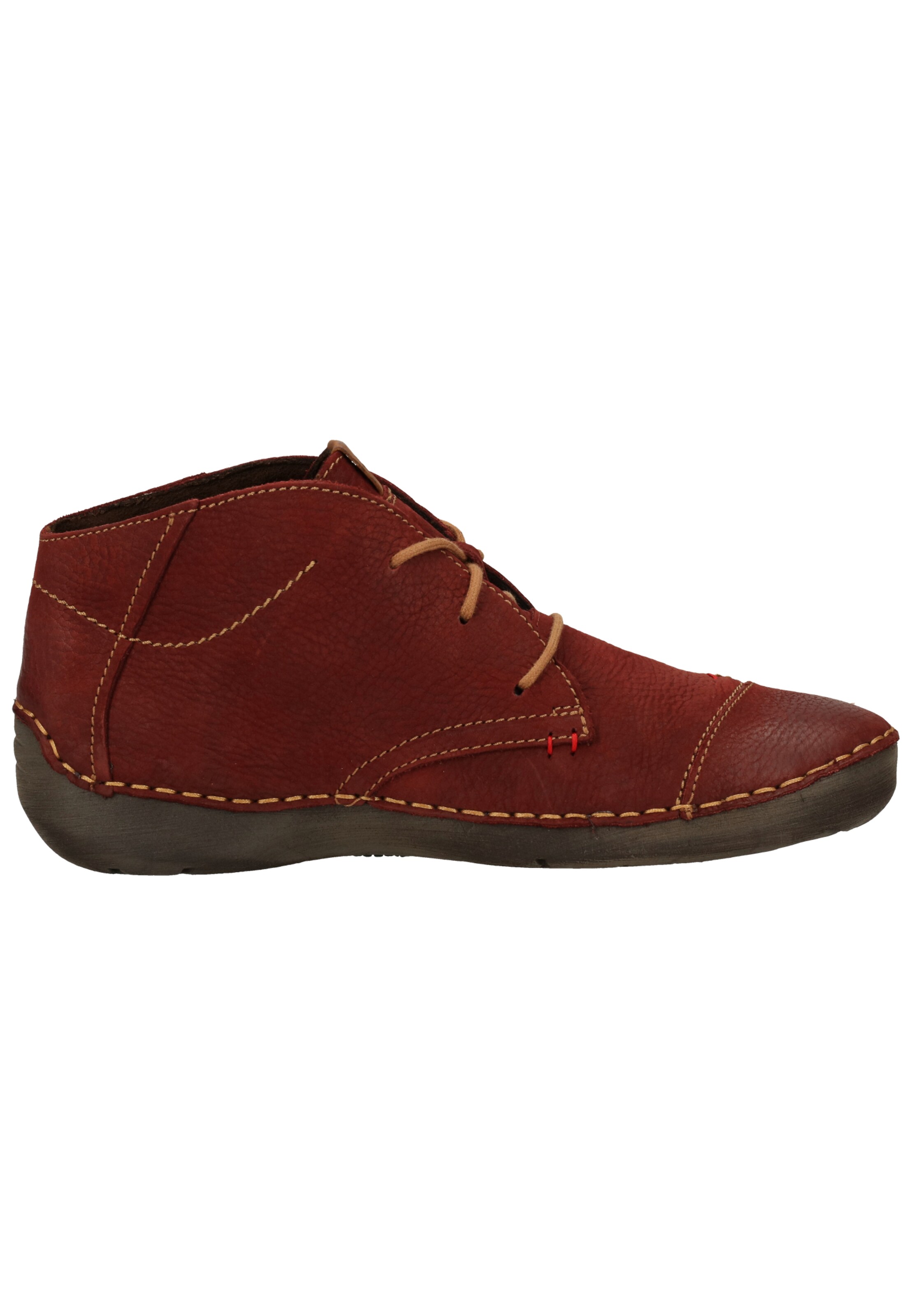Bottines à lacets 'Fergey' JOSEF SEIBEL en rouge