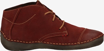 Bottines à lacets 'Fergey' JOSEF SEIBEL en rouge