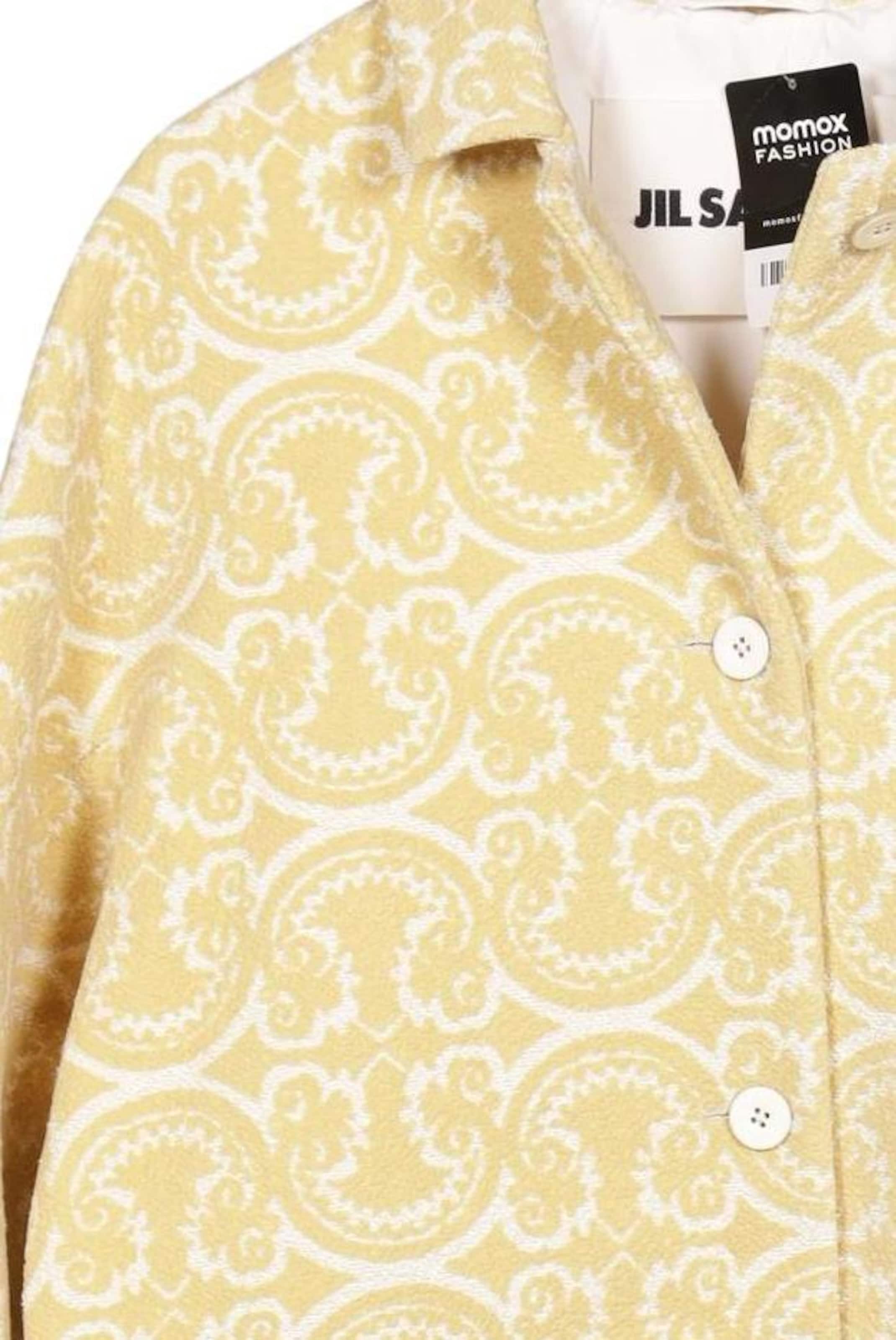 JIL SANDER Mantel XS in Gelb