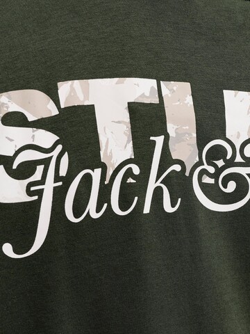 Felpa di Jack & Jones Plus in verde