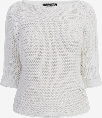 Pull-over DreiMaster Vintage en blanc : devant