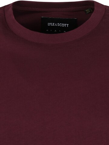 Lyle & Scott Shirt 'Essentials'‌‌ in Rot