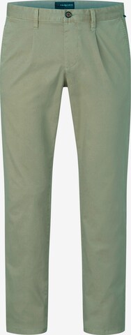 REDPOINT Slim fit Chino Pants in Green: front