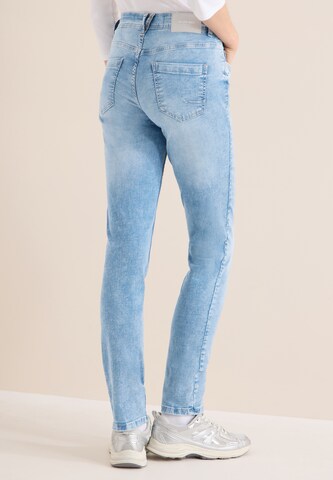 CECIL Slimfit Jeans 'Charlize' in Blau