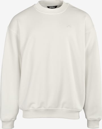 Squeqo Sweatshirt 'Cotton 435 GSM' in White: front