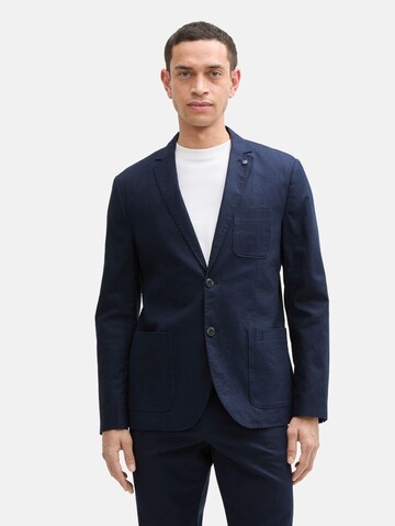 TOM TAILOR Regular Fit Sakko in Blau: Vorderseite