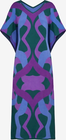 Csillag Zsuzsi - Vestido de punto 'Dreamgate - Tulip' en verde: frente